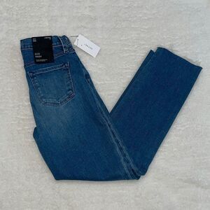 NWT J Brand Adele Mid Rise Straight Womens Ankle Jeans, Sorority Raze Blue Sz 26